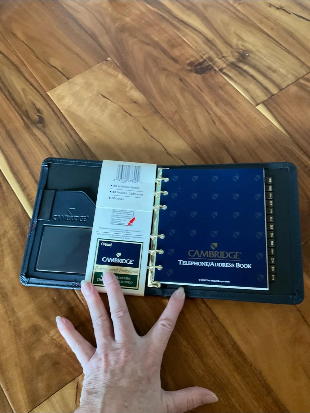 ✔️ New Vintage 1997 Cambridge Professional Address Book